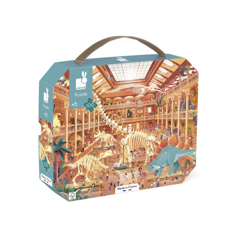 Puzzle Musée Histoire Naturelle 100 pièces – Janod