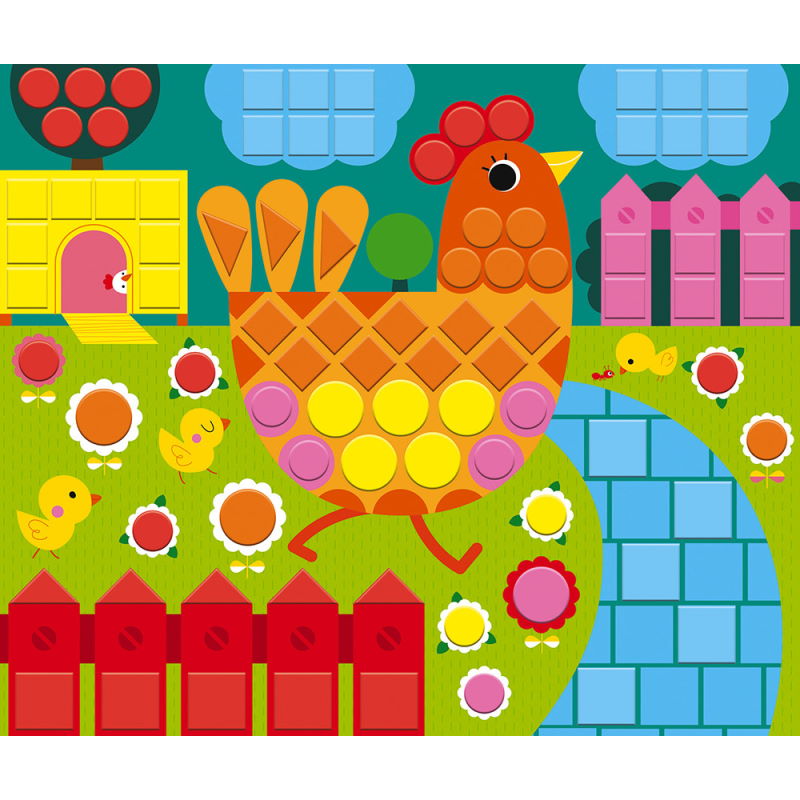 Kit Créatif – Mosaïques Animaux – Janod – Image 2
