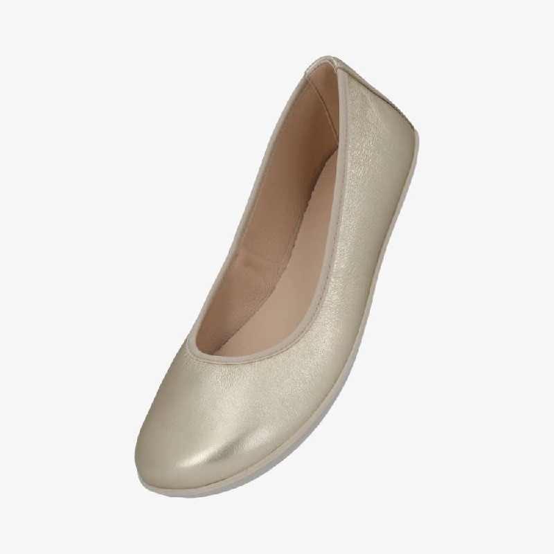 Ballerines Lily – Metallic Champagne – Groundies – Image 6