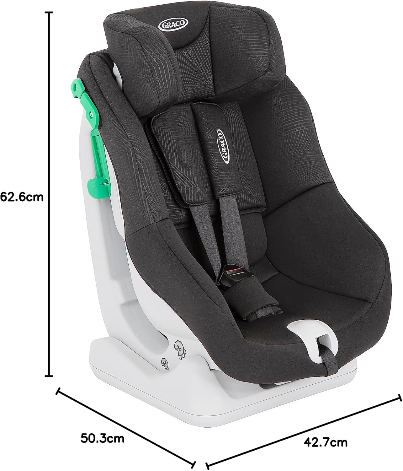 Graco Extend LX R129 – Siège-auto i-Size 0+/1 Noir Midnight – Image 9