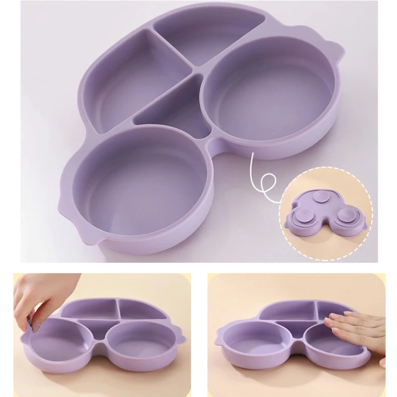 Assiette Silicone Voiture Bébé – Image 7