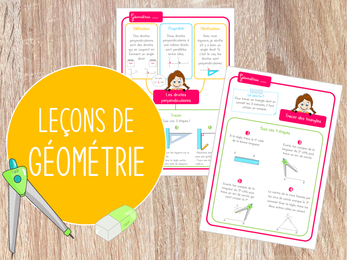 Leçons de Géométrie CM1 – CM2