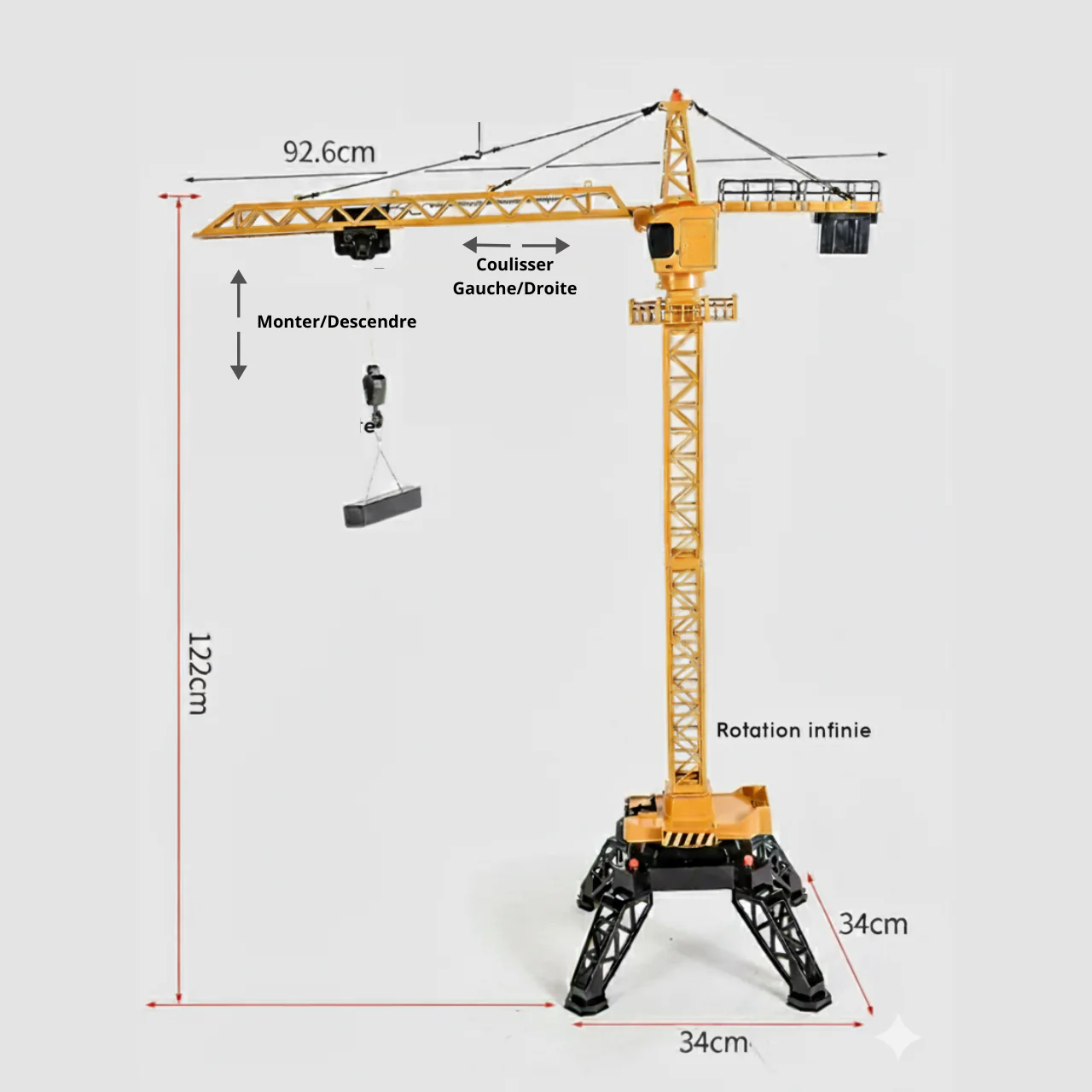 Grue de Chantier Télécommandée RC – Image 4
