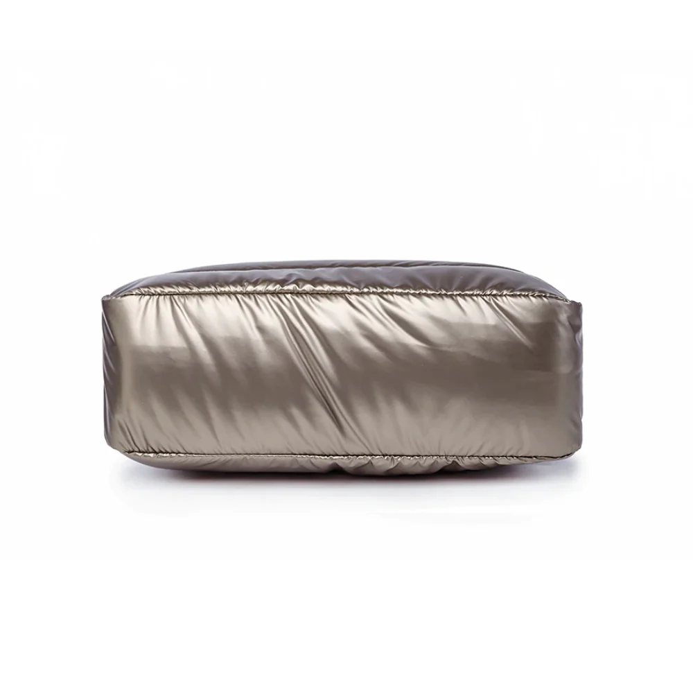 Sac à langer matelassé noir – Image 3