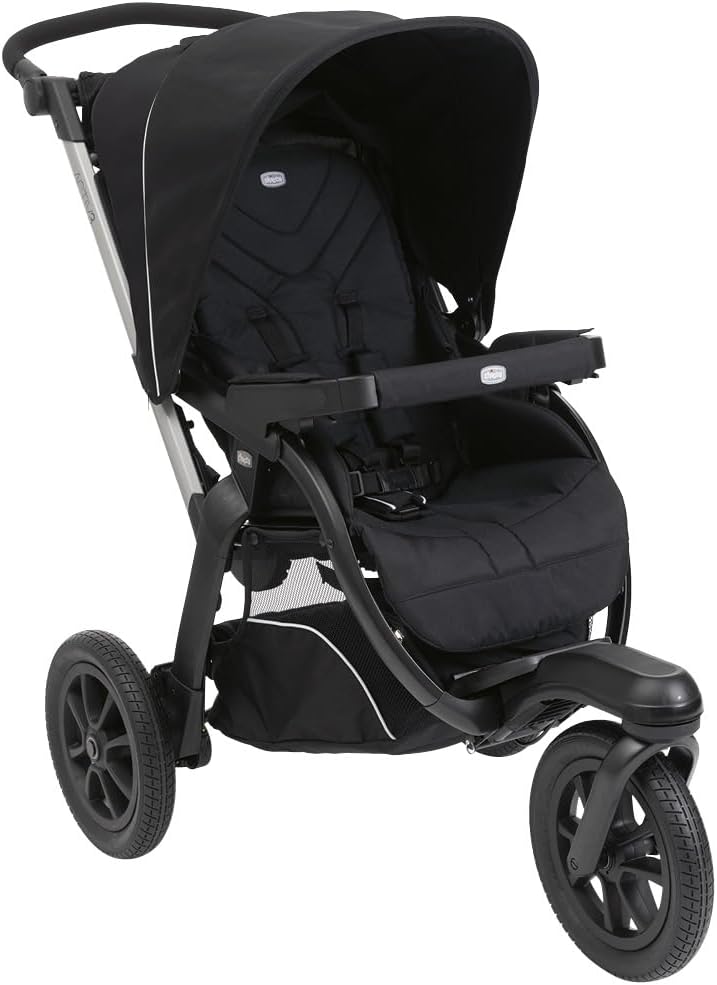 Poussette Chicco Activ3 : Pratique et Tout Terrain, Ébène