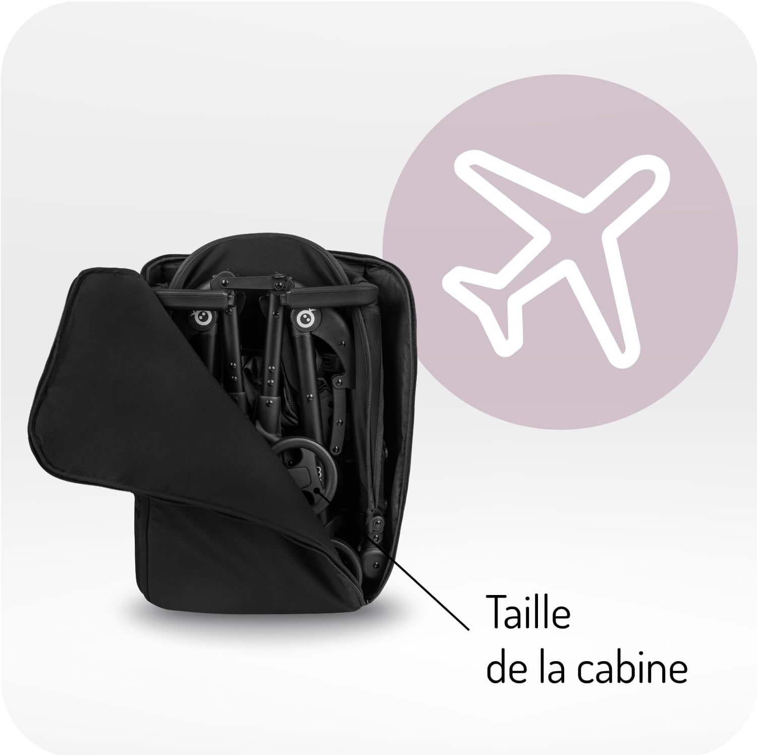 Poussette pliable MoMi GRACE – Pratique et sécurisée pour enfants dès 6 mois – Image 2