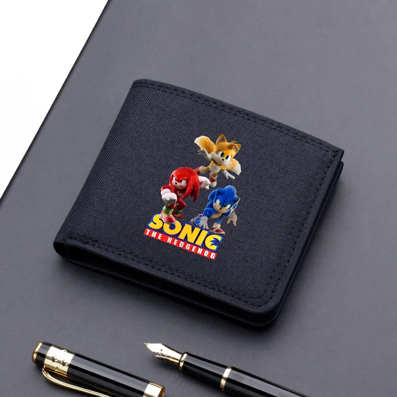 Portefeuille Sonic the Hedgehog Noir A7 – Image 5