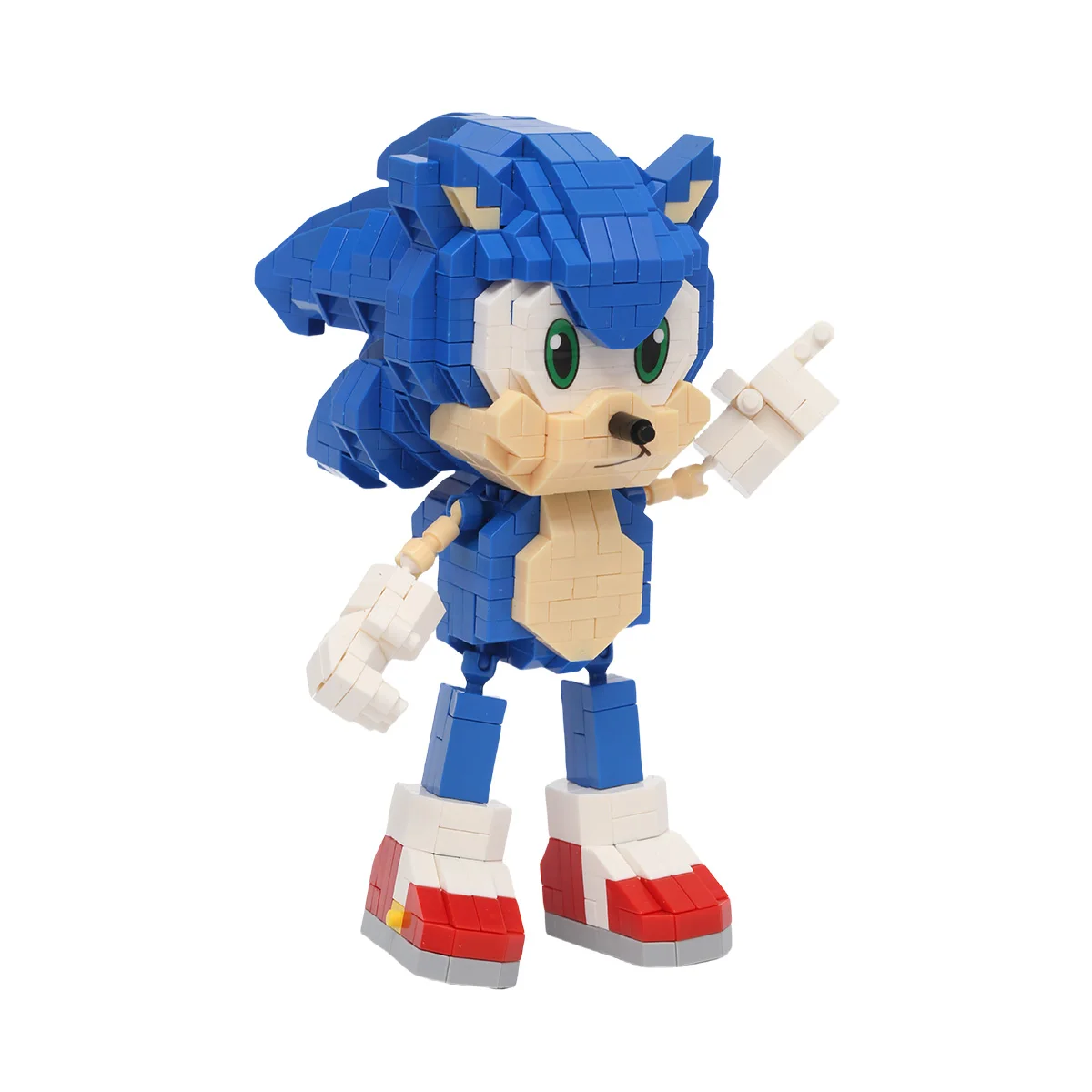 Duo Figurines Sonic à Construire Version Articulée – Image 2