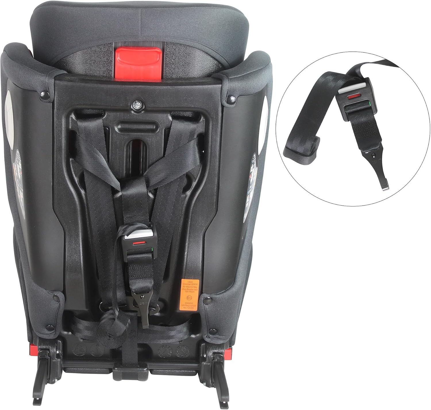 XOMAX LM238 Siège Auto Groupe 1/2/3 – Évolutif 9 à 36 kg – Anthracite – Image 6