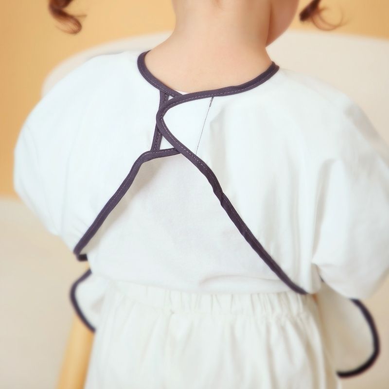 Bavoir Tablier Bébé Manche Longue Imperméable – Image 3