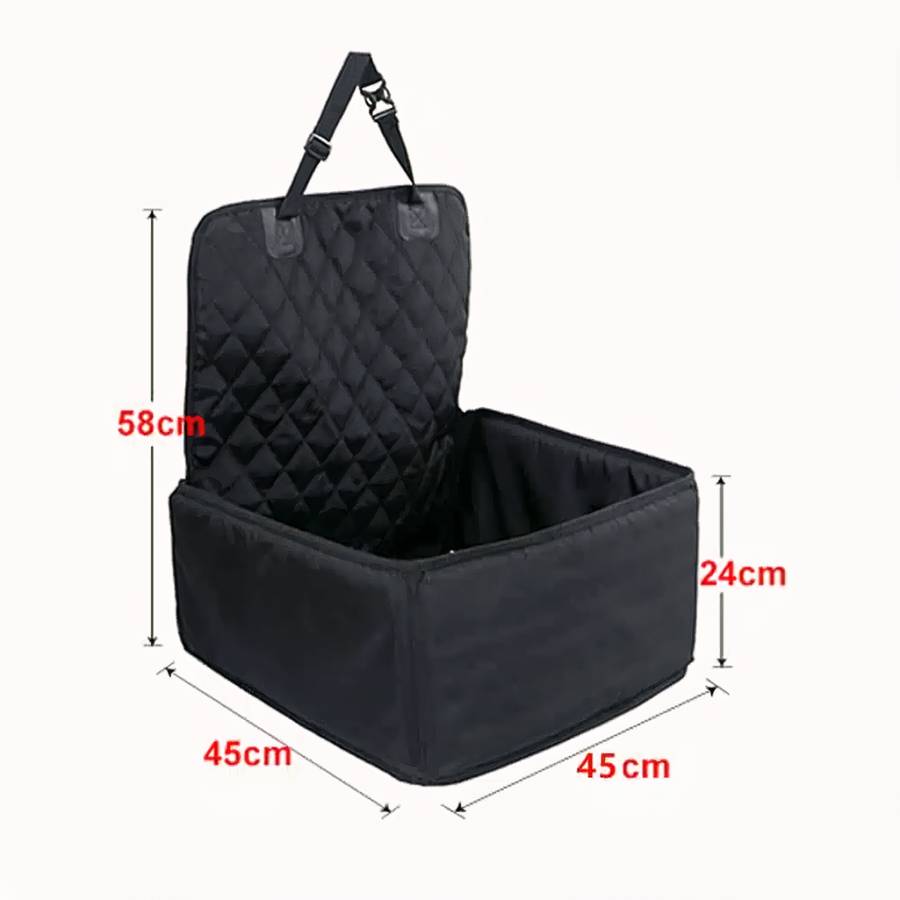 Caisse de transport en voiture 2 en 1 pour chat – Image 4