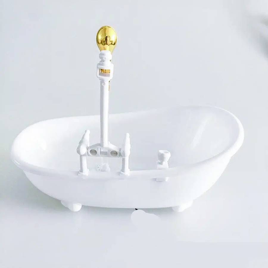 Fontaine à eau automatique forme baignoire pour chat – Image 2