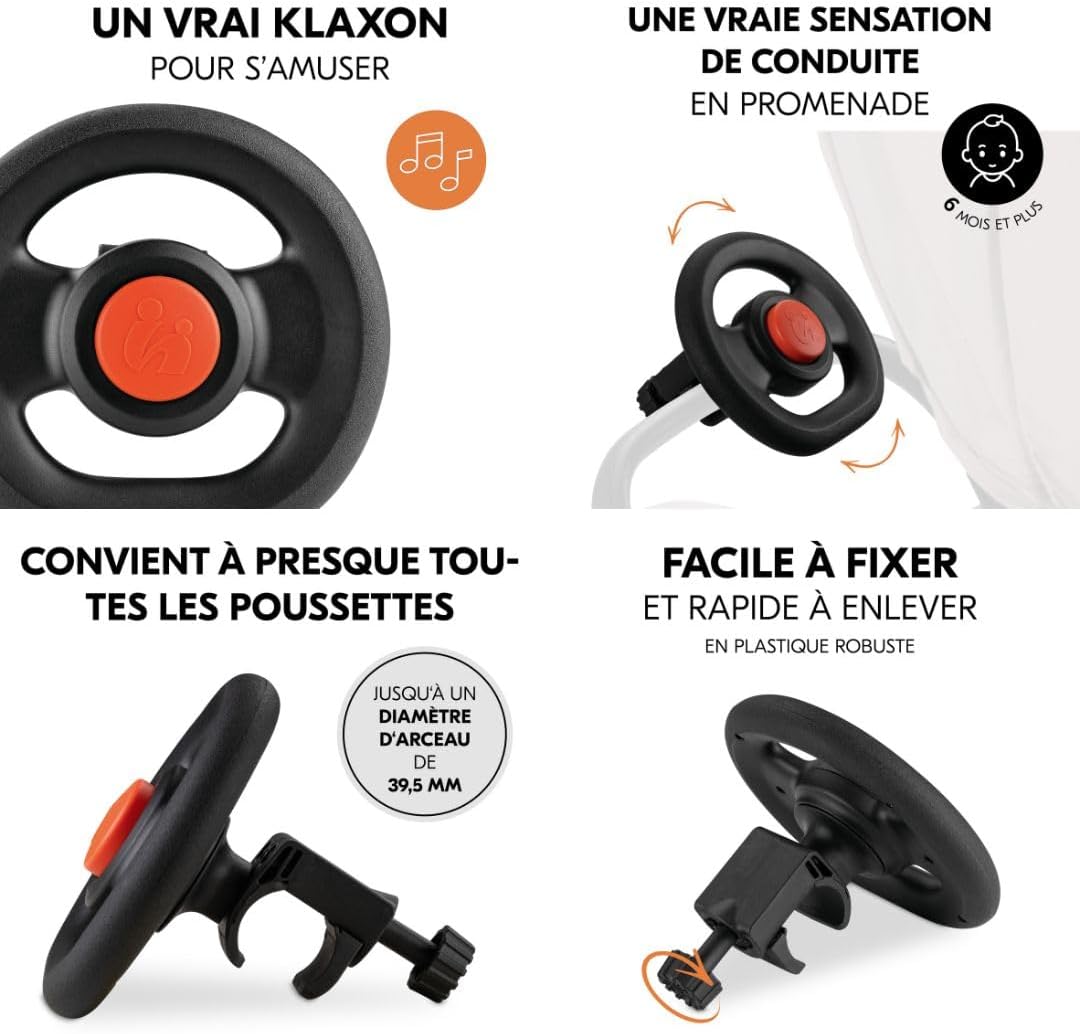 Poussette Hauck Citi Neo 2 Compacte 3 Roues – Légère avec Volant Enfant et Accessoires – Image 5