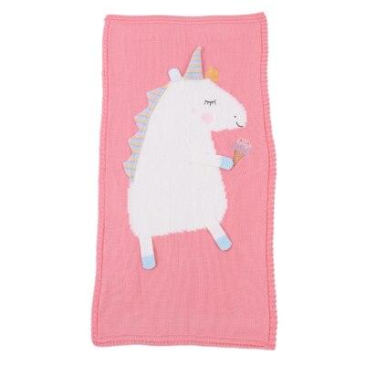 Couverture Tricotée Licorne – Image 4