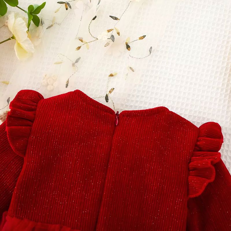 Robe De Fête Bébé Fille Chic – Image 7