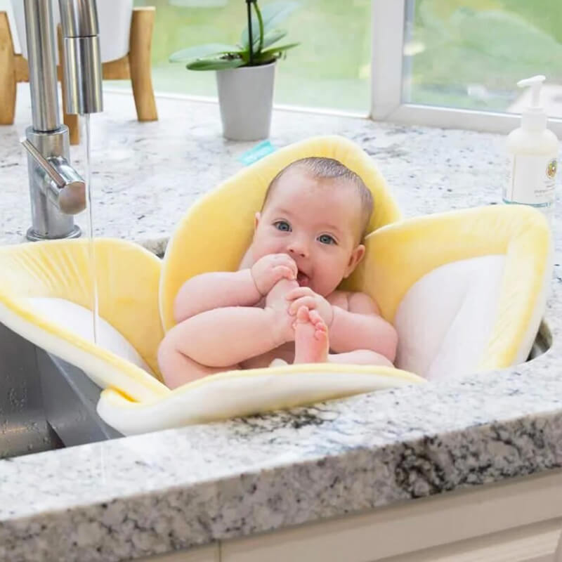 Tapis De Bain Bébé – Pétale De Fleur – Image 3