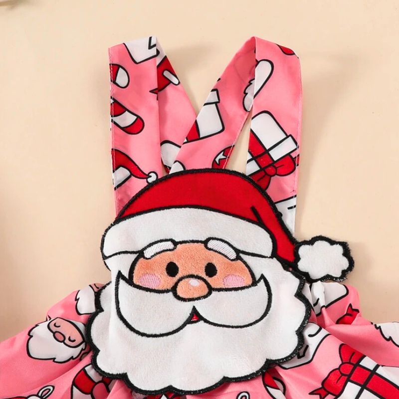 Ensemble Bébé Fille Père Noël – Image 4