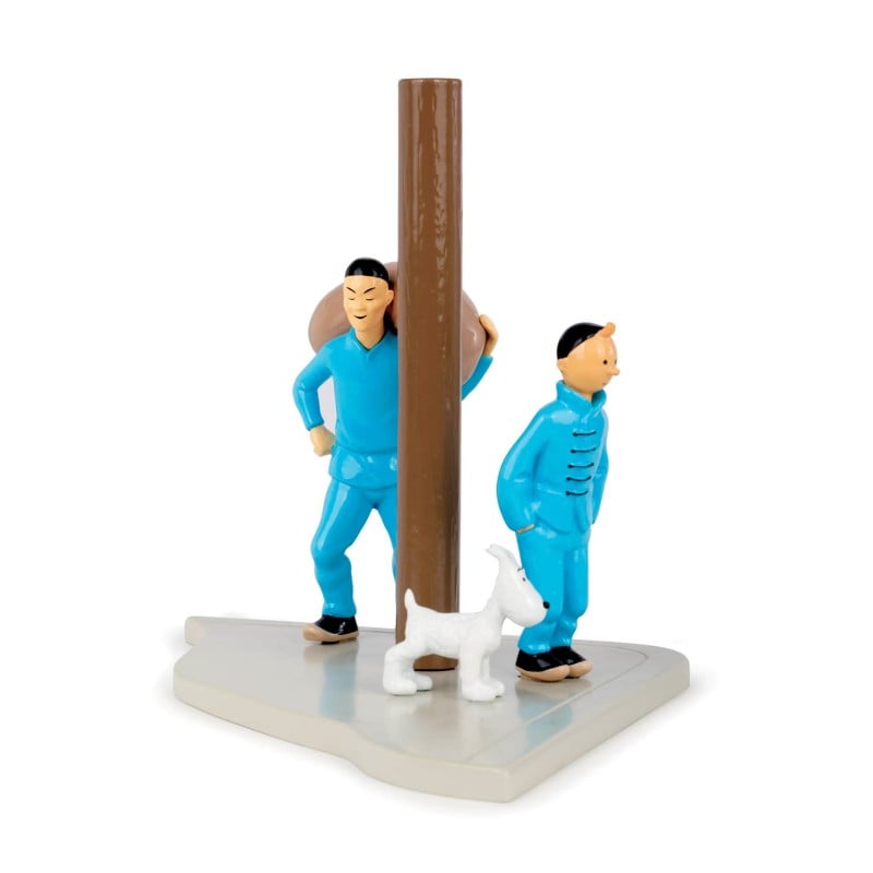 Tintin en Extrême Orient, Le Lotus bleu